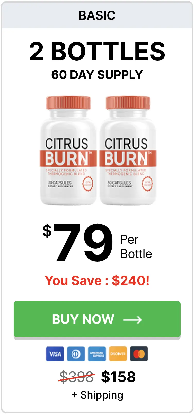 CitrusBurn 2 Bottles